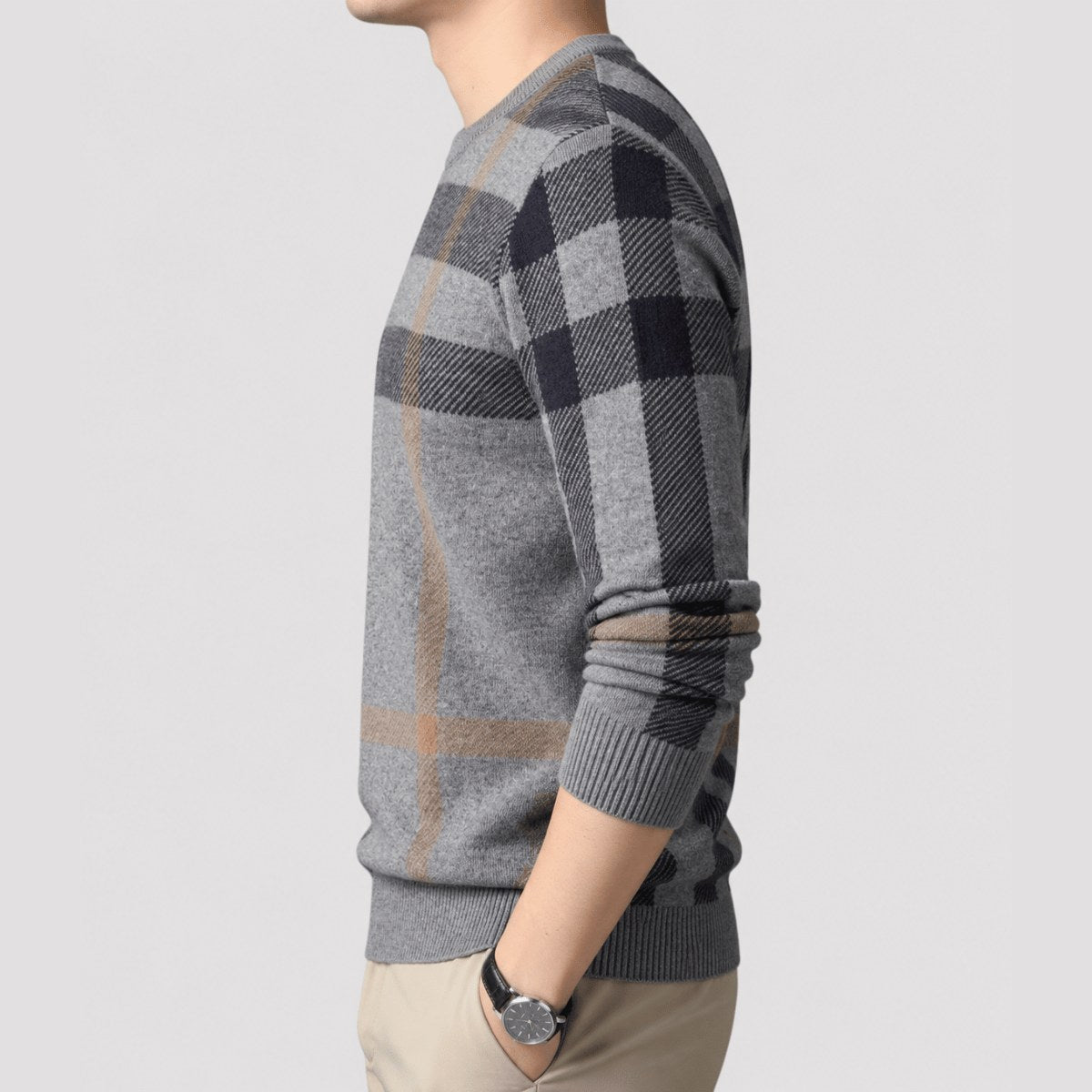 mens-crew-neck-plaid-jumper-swaledale