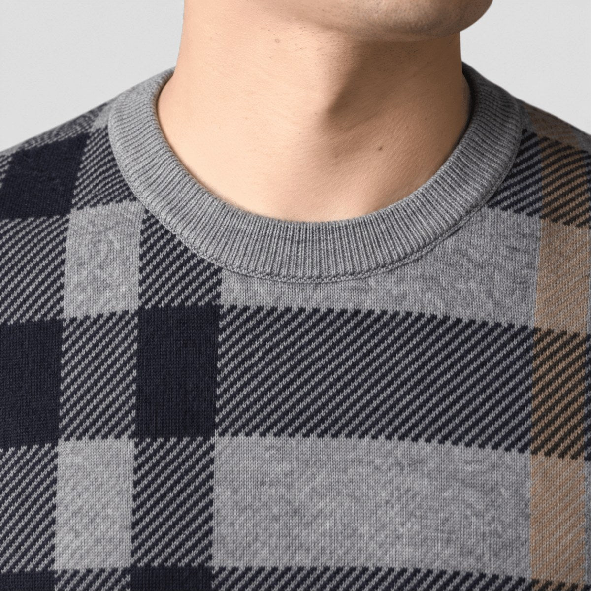 mens-crew-neck-plaid-jumper-swaledale