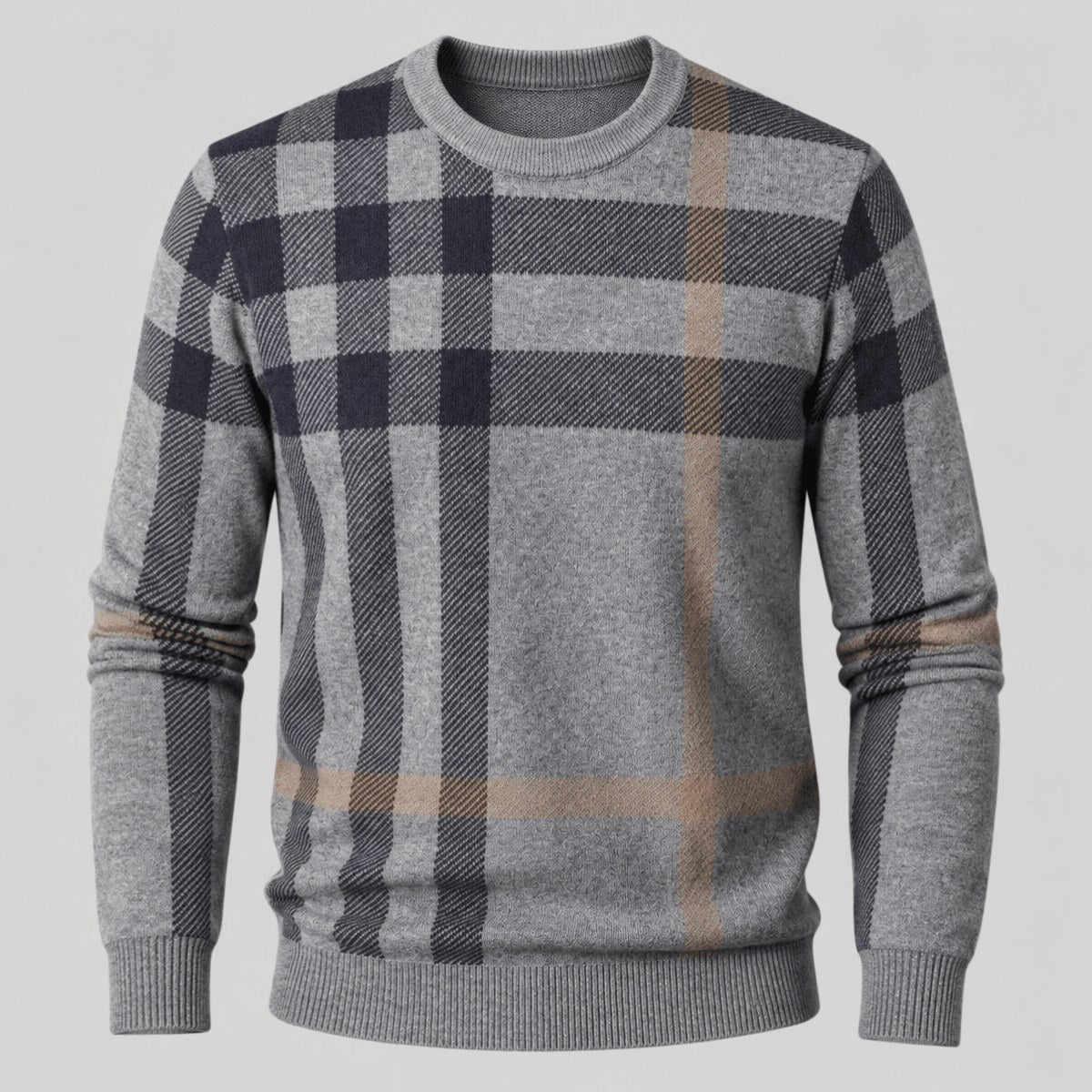mens-crew-neck-plaid-jumper-swaledale