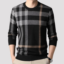 mens-crew-neck-plaid-jumper-swaledale