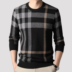 mens-crew-neck-plaid-jumper-swaledale