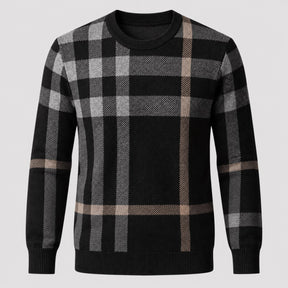 mens-crew-neck-plaid-jumper-swaledale