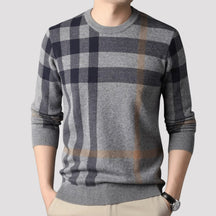 mens-crew-neck-plaid-jumper-swaledale