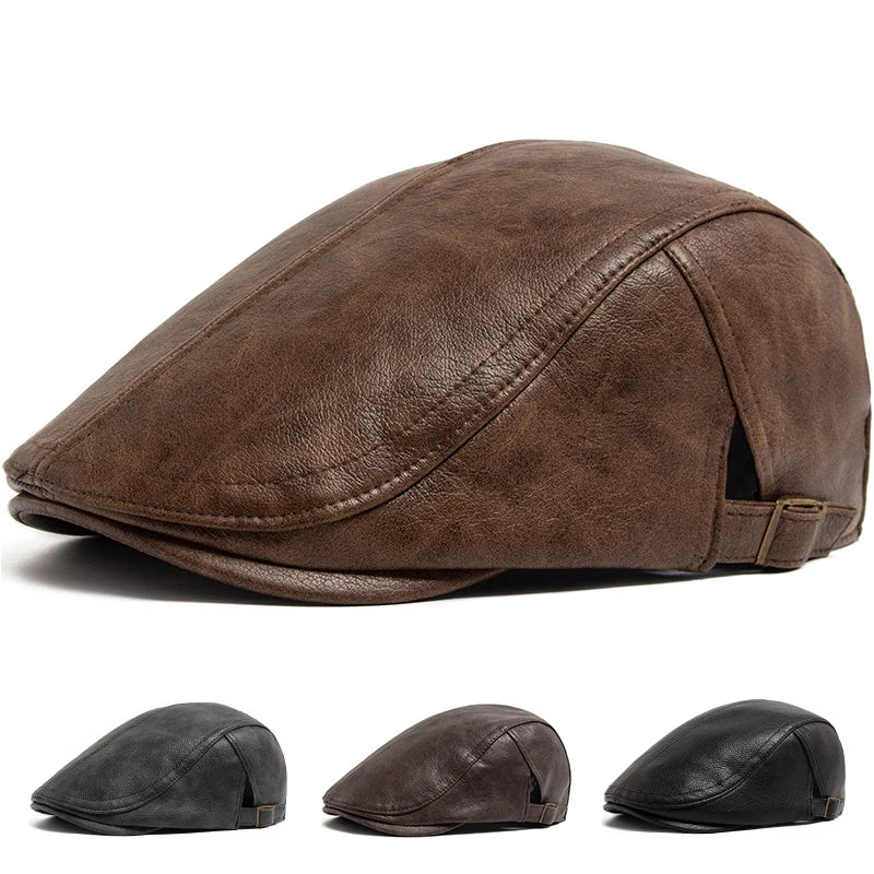 mens-faux-leather-flat-cap-templeton