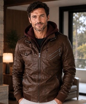 mens-faux-leather-hooded-bomber-jacket-dunmore