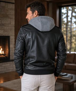 mens-faux-leather-hooded-bomber-jacket-dunmore