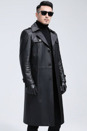 mens-faux-leather-trench-coat-ashcombe