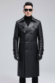 mens-faux-leather-trench-coat-ashcombe