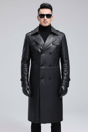 mens-faux-leather-trench-coat-ashcombe