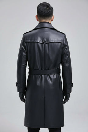 mens-faux-leather-trench-coat-ashcombe