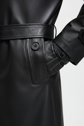 mens-faux-leather-trench-coat-ashcombe