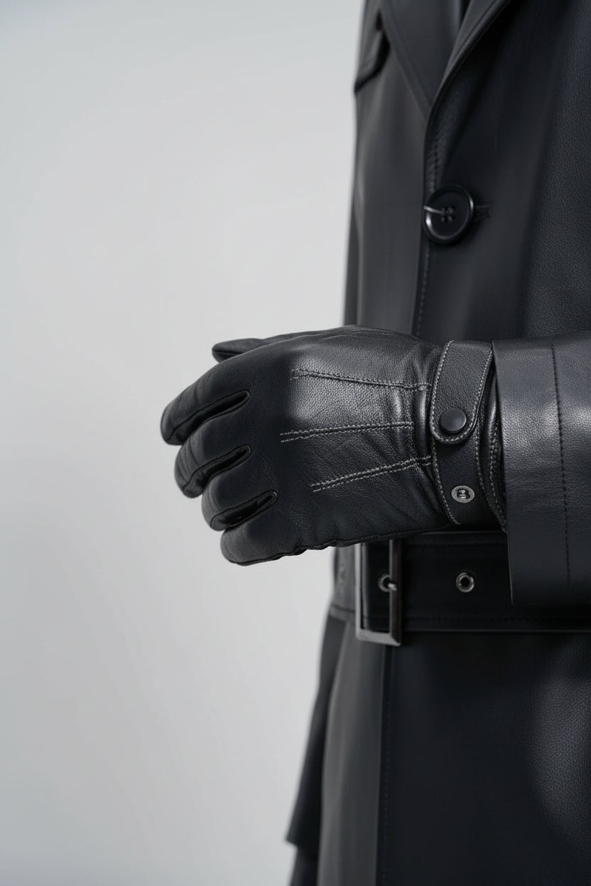 mens-faux-leather-trench-coat-ashcombe