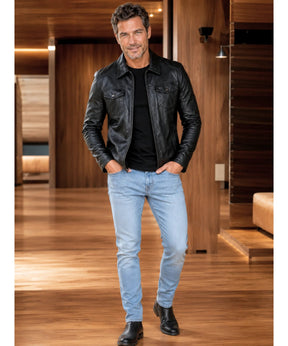 mens-faux-leather-trucker-jacket-carlisle