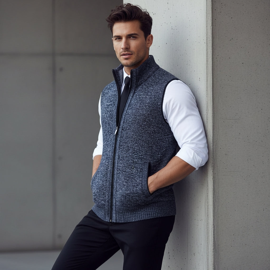 mens-funnel-neck-knitted-gilet-ainsworth