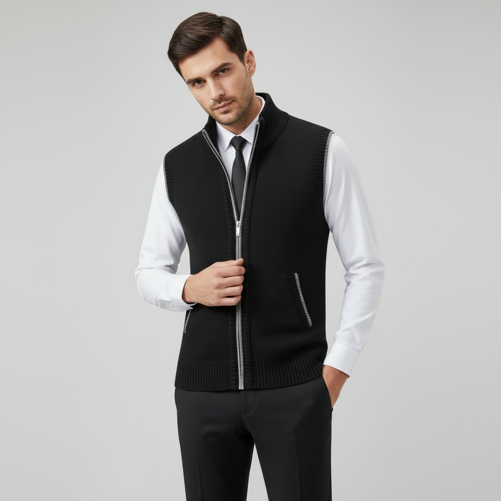 mens-funnel-neck-knitted-gilet-ainsworth
