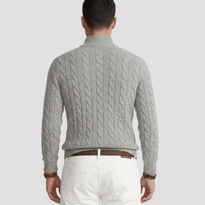 mens-half-zip-cable-knit-jumper-alfriston