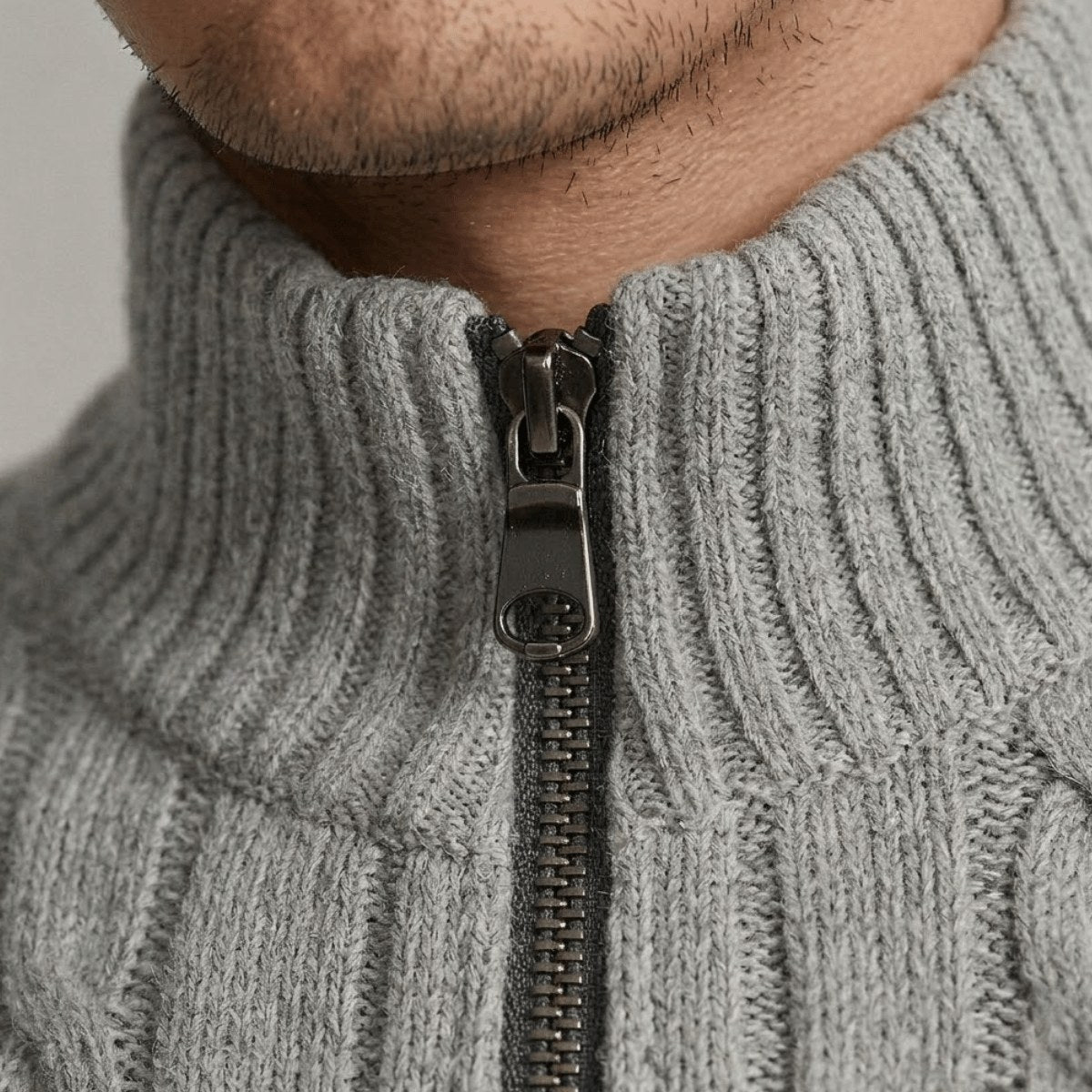 mens-half-zip-cable-knit-jumper-alfriston