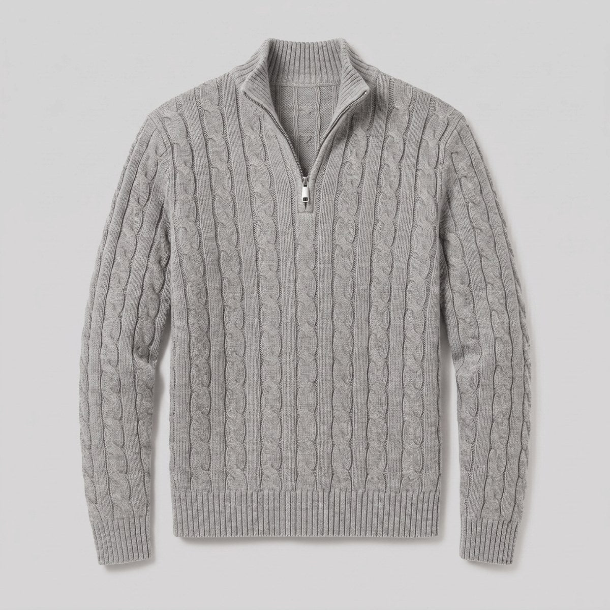 mens-half-zip-cable-knit-jumper-alfriston