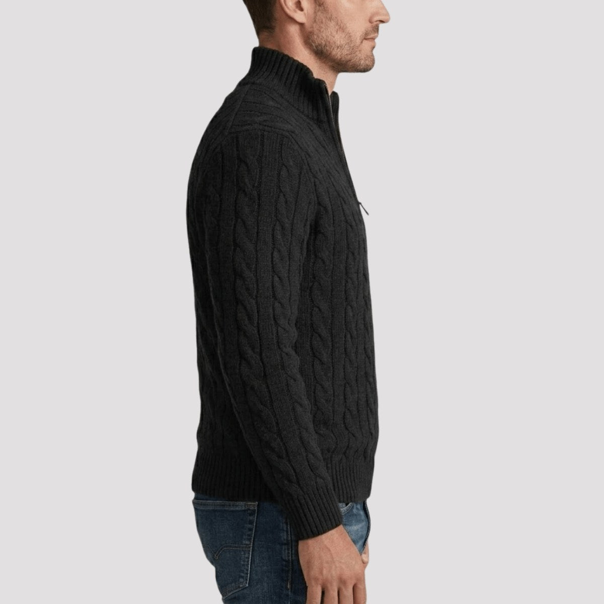 mens-half-zip-cable-knit-jumper-alfriston