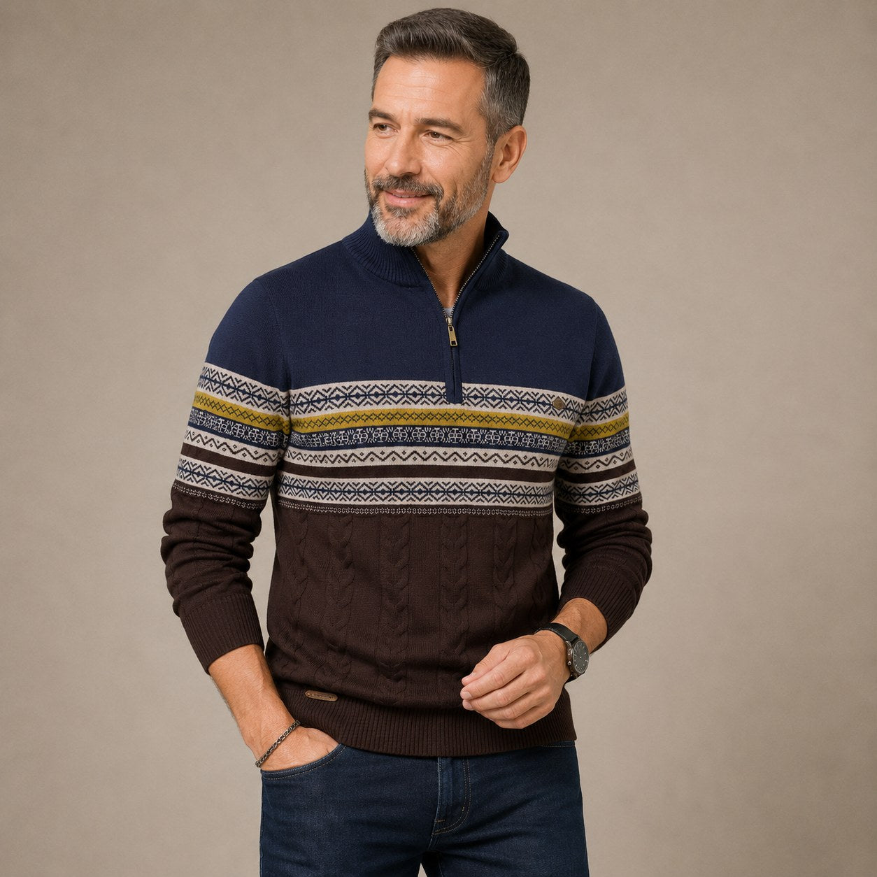 mens-half-zip-cable-knit-jumper-marlowe