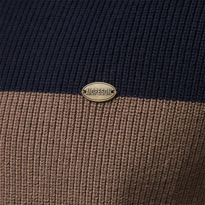 mens-half-zip-colour-block-jumper-kendal