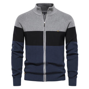 mens-half-zip-colour-block-jumper-kendal