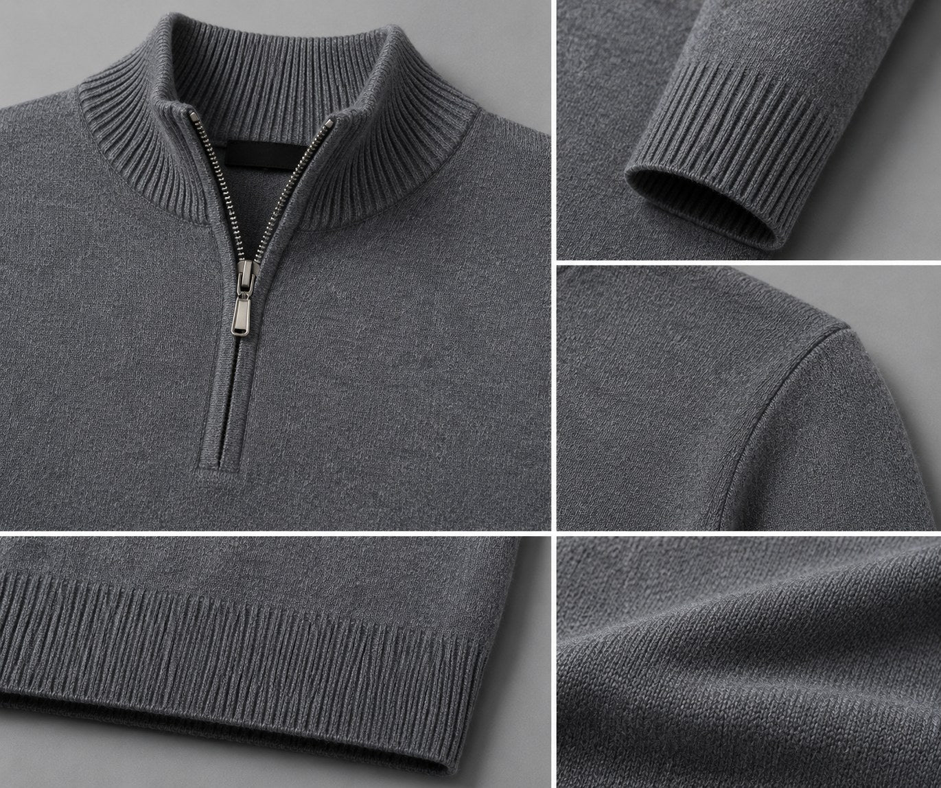 mens-half-zip-cotton-jumper-ludgate