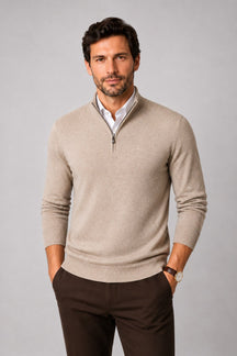 mens-half-zip-cotton-jumper-ludgate