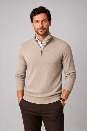 mens-half-zip-cotton-jumper-ludgate