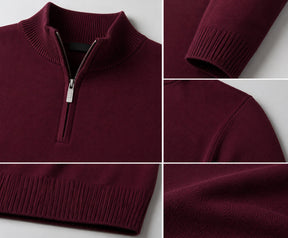 mens-half-zip-cotton-jumper-ludgate