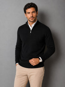 mens-half-zip-cotton-jumper-ludgate