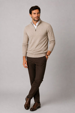 mens-half-zip-cotton-jumper-ludgate