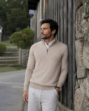 mens-half-zip-cotton-jumper-ludgate