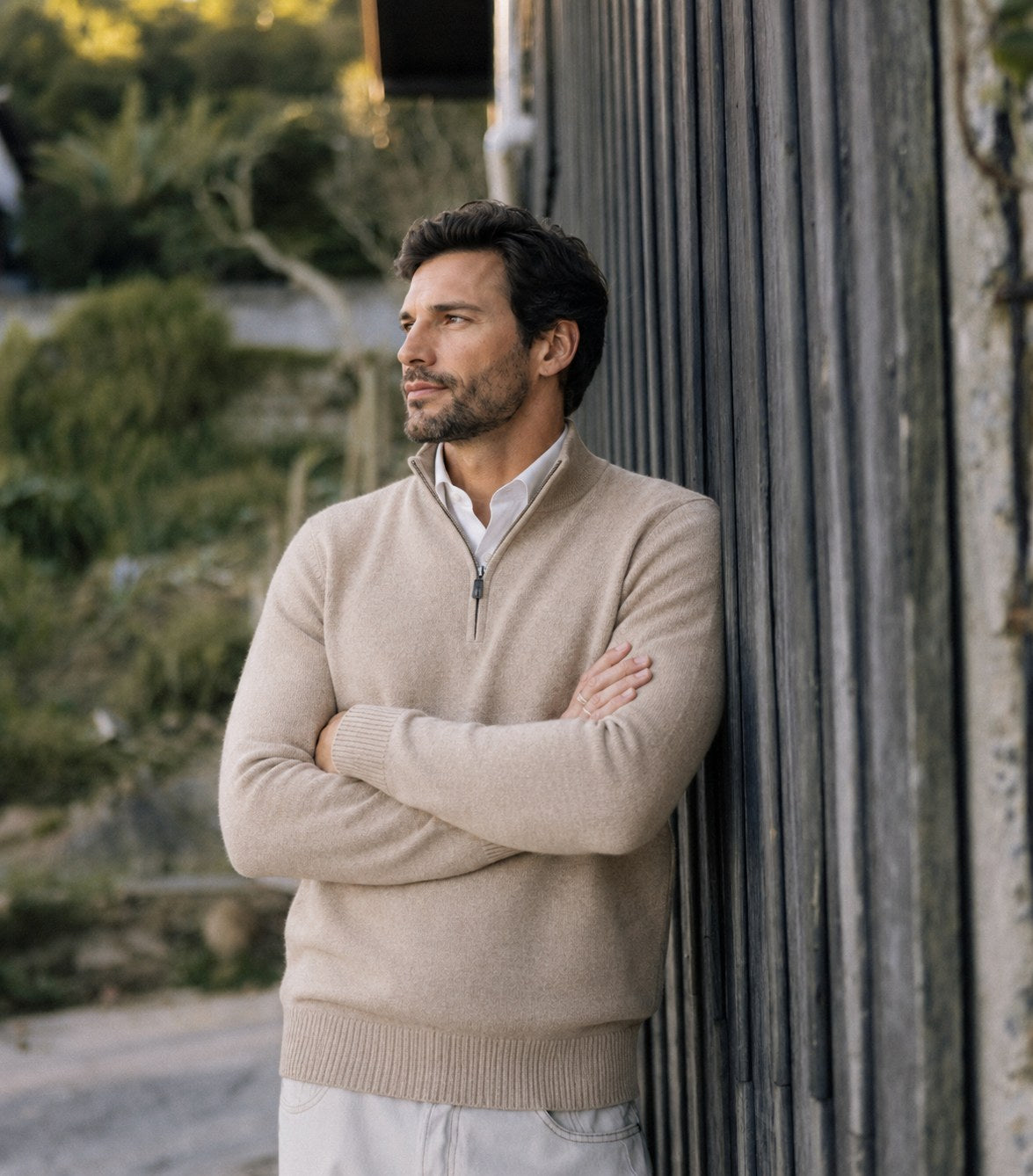 mens-half-zip-cotton-jumper-ludgate