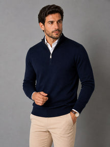 mens-half-zip-cotton-jumper-ludgate
