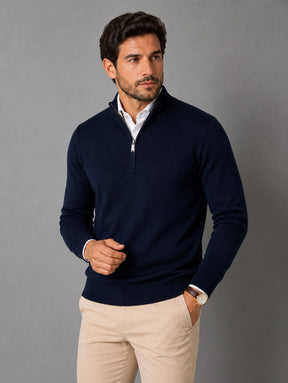 mens-half-zip-cotton-jumper-ludgate