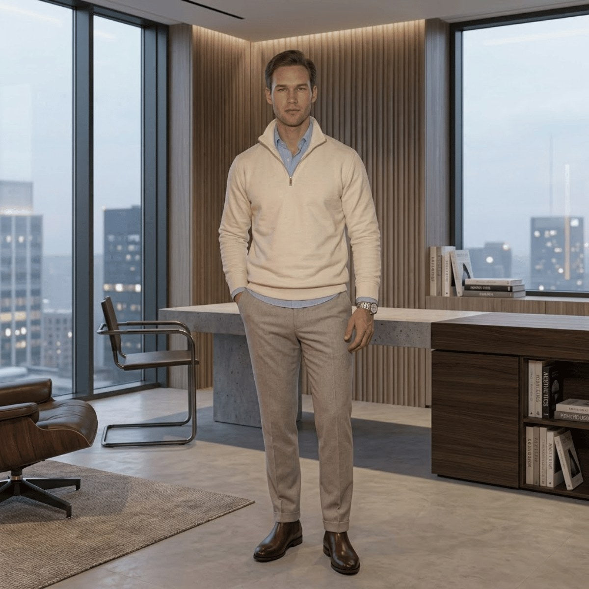 mens-half-zip-jumper-archivist