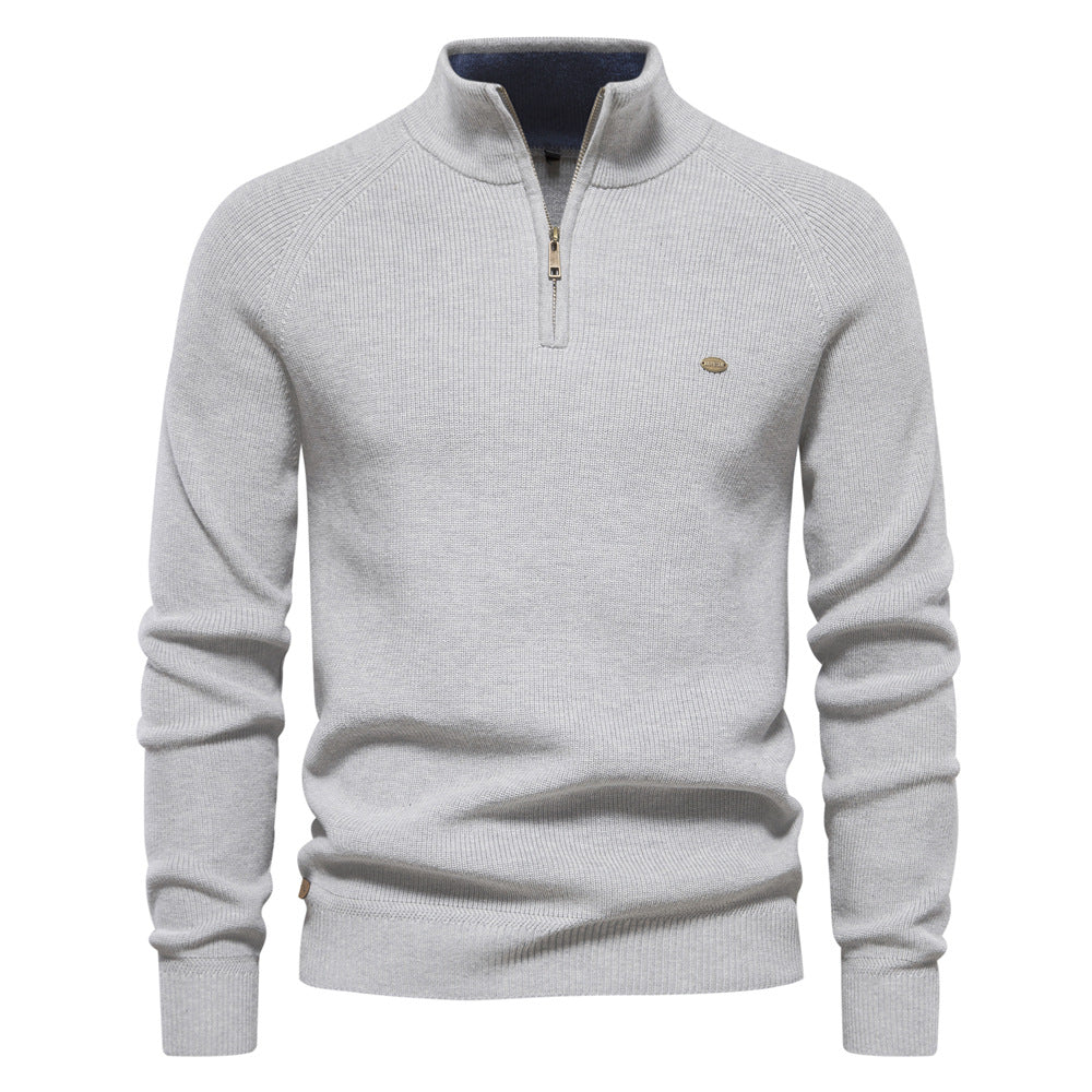 mens-half-zip-ribbed-knit-jumper-bonifacio