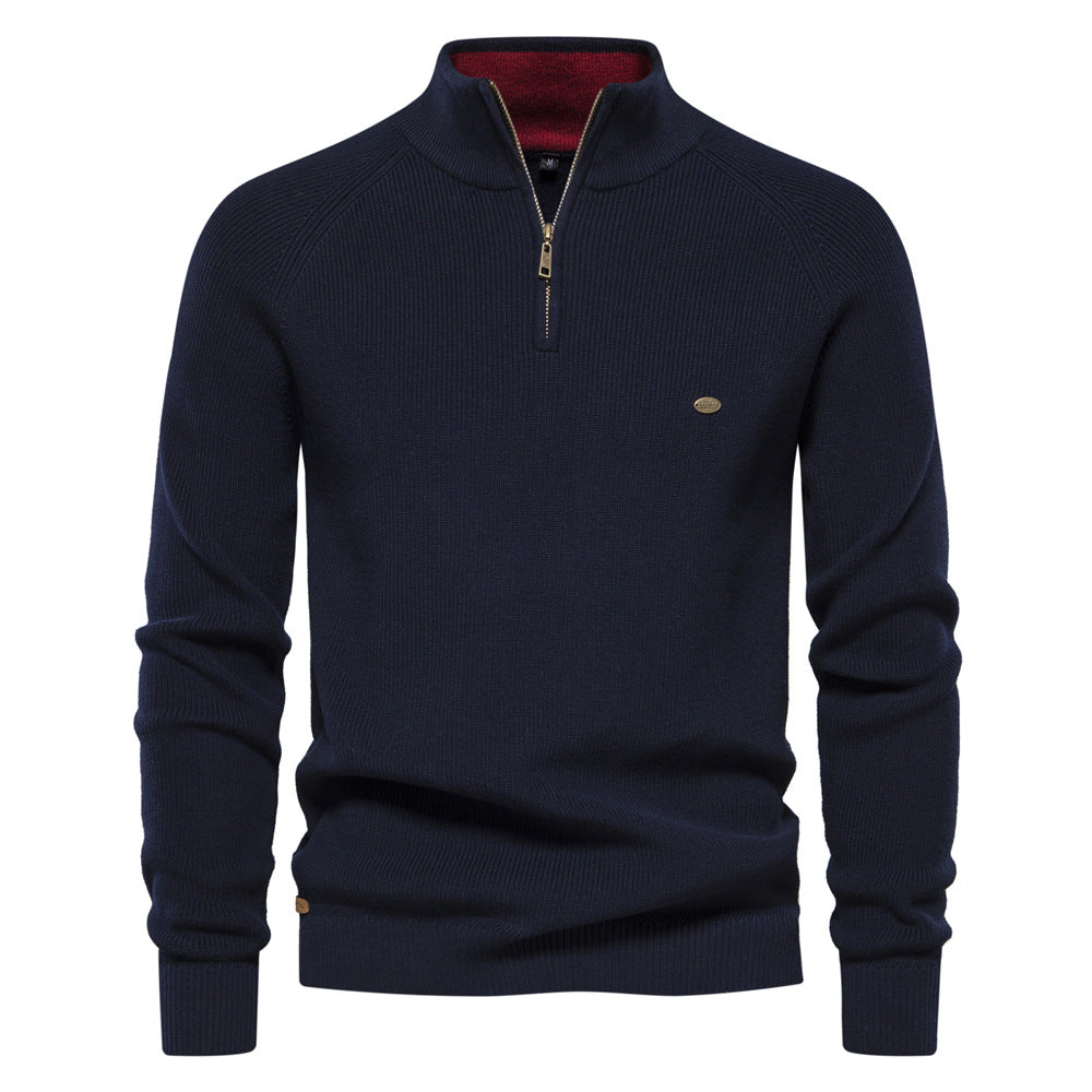 mens-half-zip-ribbed-knit-jumper-bonifacio