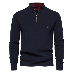 mens-half-zip-ribbed-knit-jumper-bonifacio