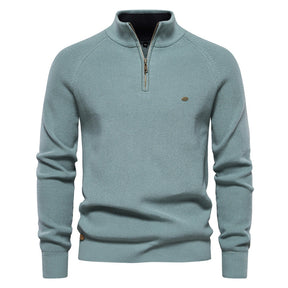 mens-half-zip-ribbed-knit-jumper-bonifacio