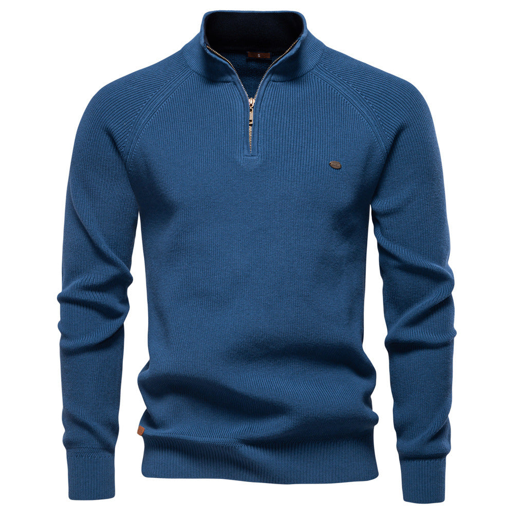mens-half-zip-ribbed-knit-jumper-bonifacio