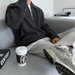 mens-half-zip-ribbed-knit-jumper-farringdon