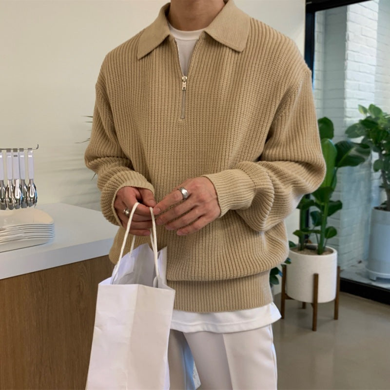 mens-half-zip-ribbed-knit-jumper-farringdon