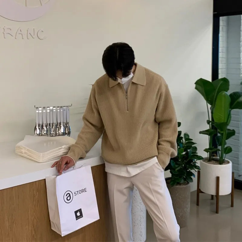 mens-half-zip-ribbed-knit-jumper-farringdon