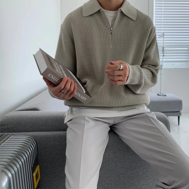 mens-half-zip-ribbed-knit-jumper-farringdon