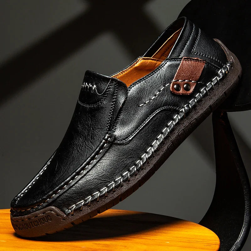 mens-hand-stitched-leather-loafers