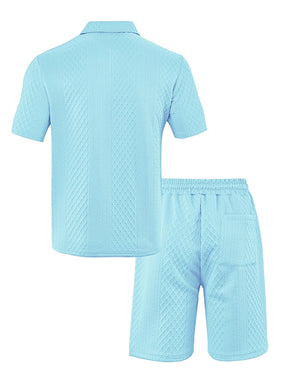 mens-jacquard-knit-polo-shirt-shorts-set-sidmouth
