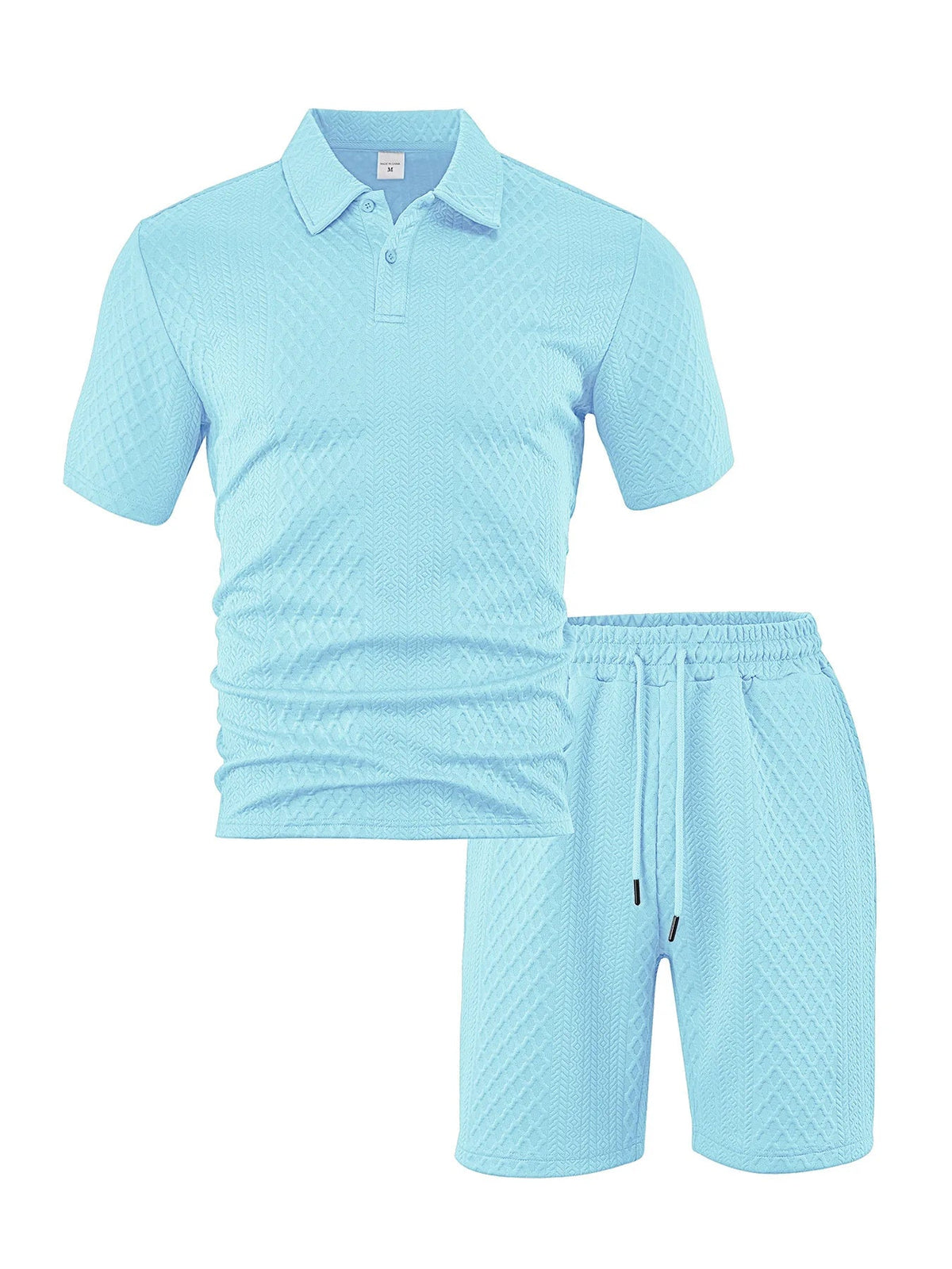 mens-jacquard-knit-polo-shirt-shorts-set-sidmouth