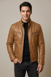 mens-leather-biker-jacket-drumlanrig